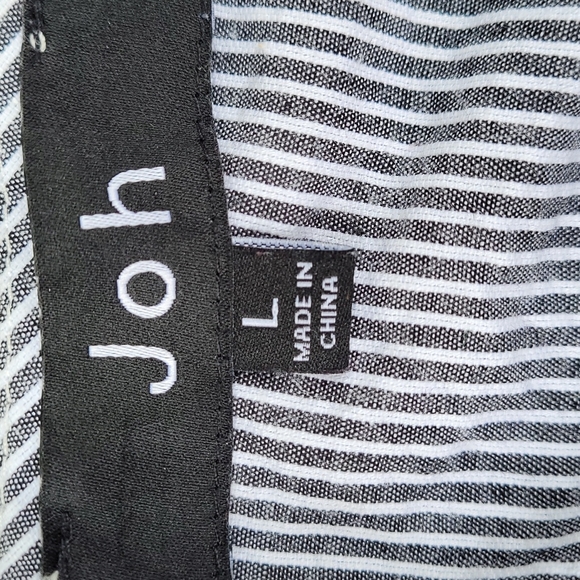 Joh Boho Striped Lace Top - Picture 8 of 8